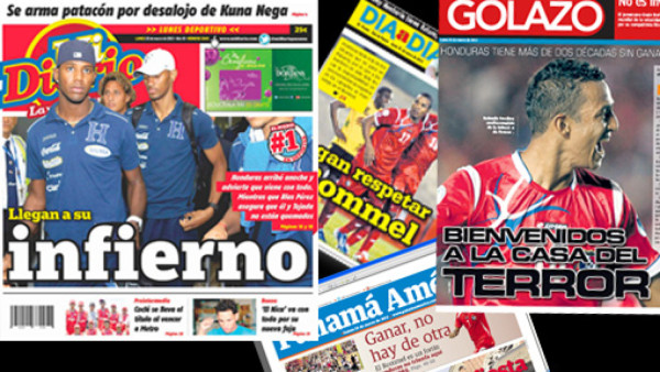 Prensa panameña: 'Llegan a su infierno”