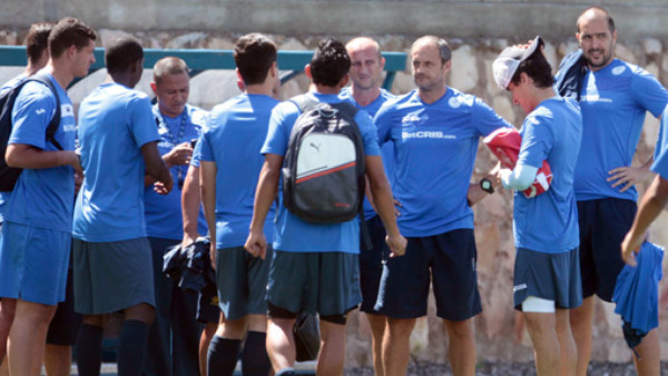 Motagua suspendió entrenamiento por charla de Risto con jugadores