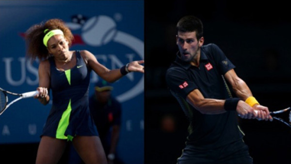 Djokovic y Serena Williams, los mejores tenistas de 2012