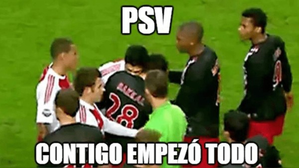 Messi, protagonista de los memes tras su triplete al PSV
