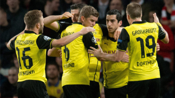 El Dortmund sorprende y se baja al Arsenal