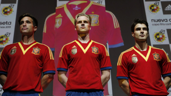 La nueva camiseta de la selección de España