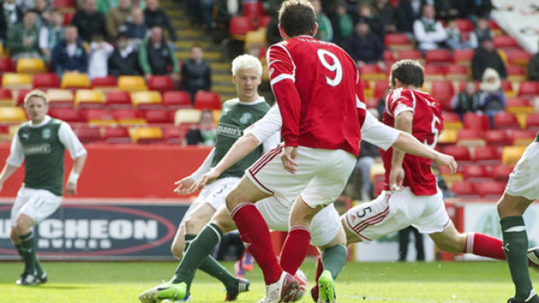 Dolorosa derrota para el Hibernian de Jorge Claros