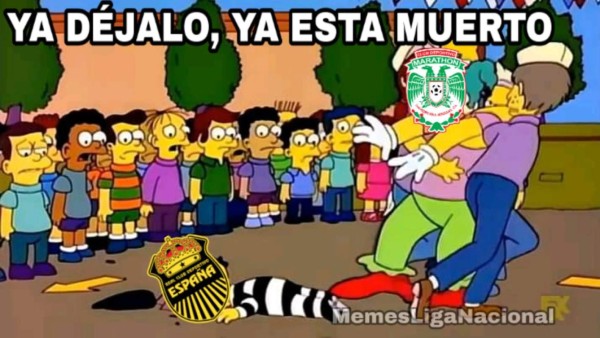Marathón gana el clásico sampedrano y los memes hacen pedazo a Real España