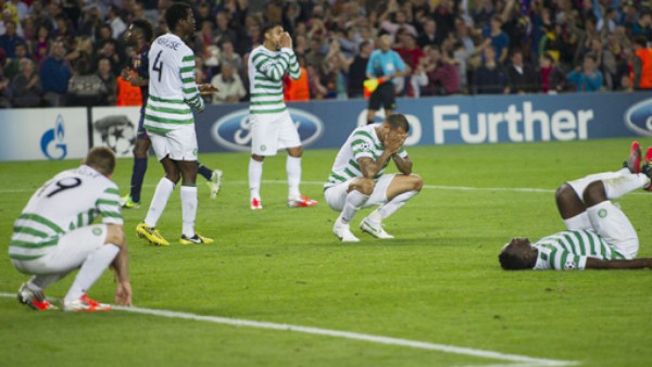 Barcelona vence agónicamente a Celtic