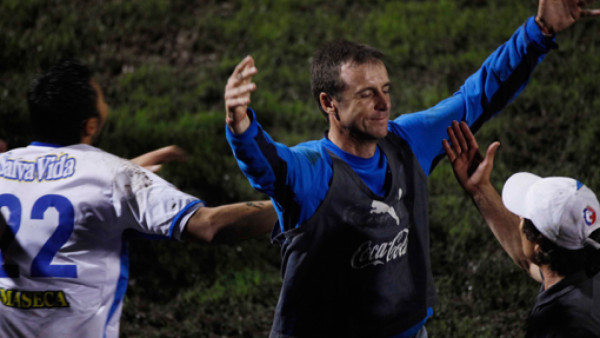 La celebración del campeón Olimpia