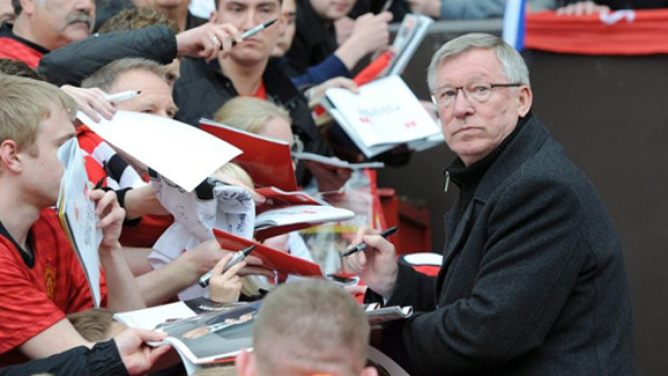 Monumental despedida da Old Trafford a Alex Ferguson