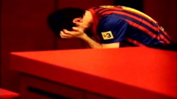 El día que Messi lloró en el vestuario del Barcelona
