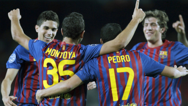 Suplentes del Barcelona golearon a BATE