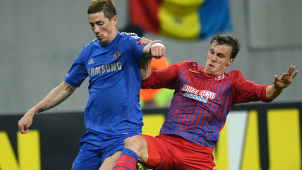 Chelsea cae en su visita al Steaua de Bucarest