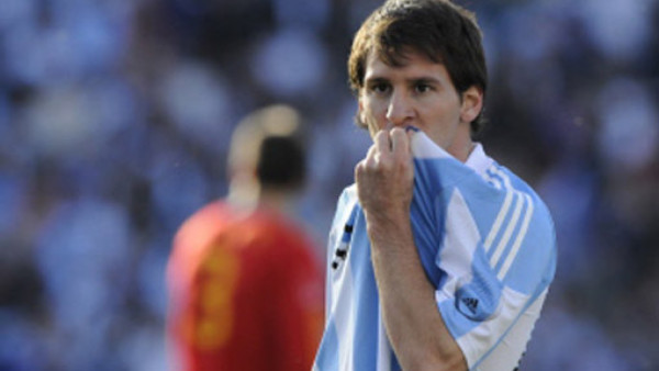 Messi, contento por vencer a España