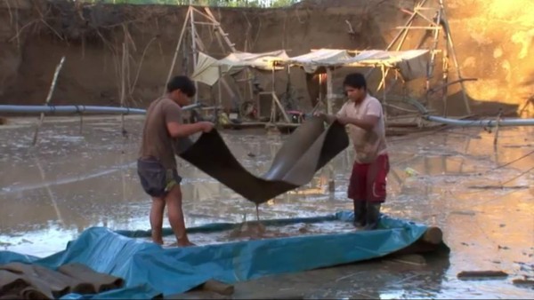'Ríos de Oro': Las imágenes de la NASA revelan la destrucción de la minería ilegal en la Amazonia