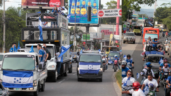 Diario DIEZ pintó SPS de azul y blanco
