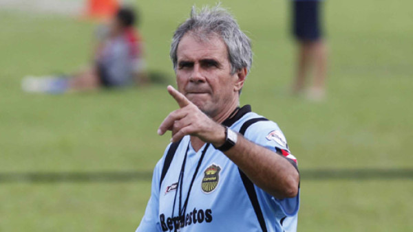 Zanabria no celebra contra Marathón en el Morazán