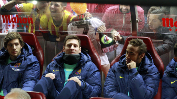 Cristiano Ronaldo atormentó a Messi en el Vicente Calderón