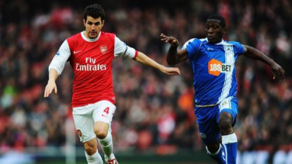 Wigan es goleado por el Arsenal