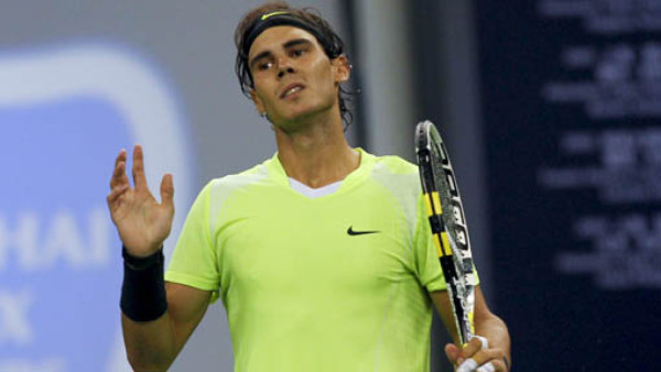 Rafael Nadal cayó en Shangai
