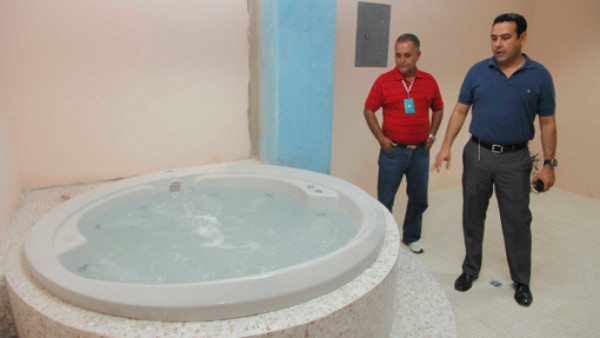 Casi listos los camerinos del Olímpico