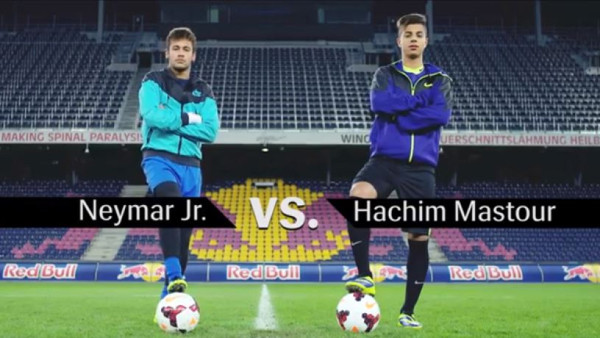 VIDEO: Neymar pierde reto ante la joya del Milan