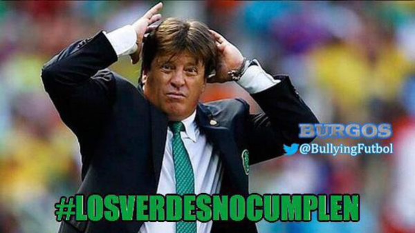 Así se burlan de México tras sufrido empate ante Trinidad y Tobago