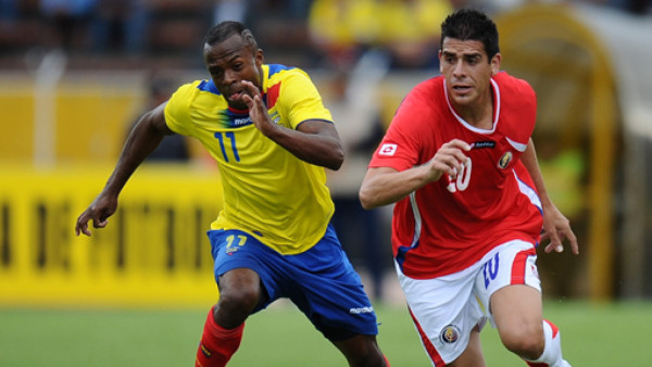 Costa Rica es goleado por Ecuador en Quito