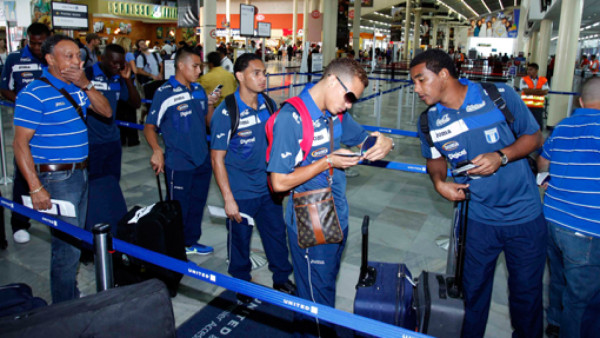 Sub-23 de Honduras ya se encuentra en Houston