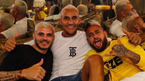 Wanda Nara y Andrea Salas deslumbran en sus vacaciones en Ibiza con Keylor Navas e Icardi