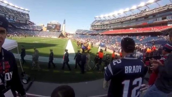 Así es el enorme Gillette Stadium, casa de los Patriots