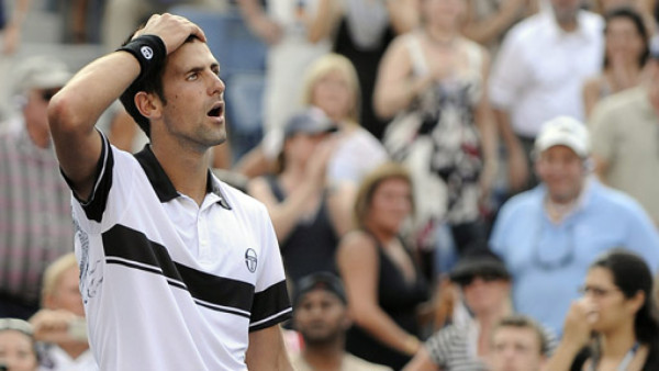 Novak Djokovic sufrió en el inicio