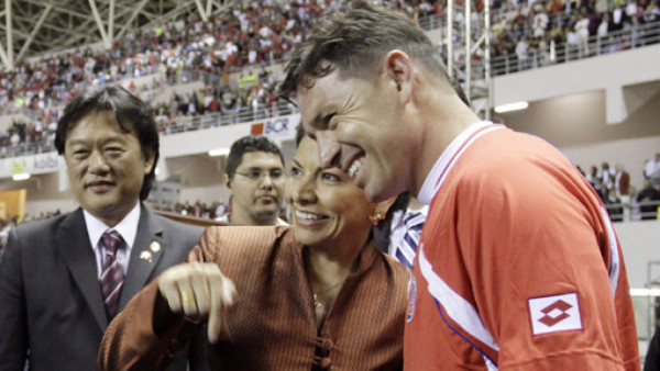 China le amargó a Costa Rica el estreno del estadio Nacional