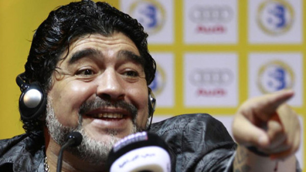 Maradona: 'Dejen tranquilo a Messi'