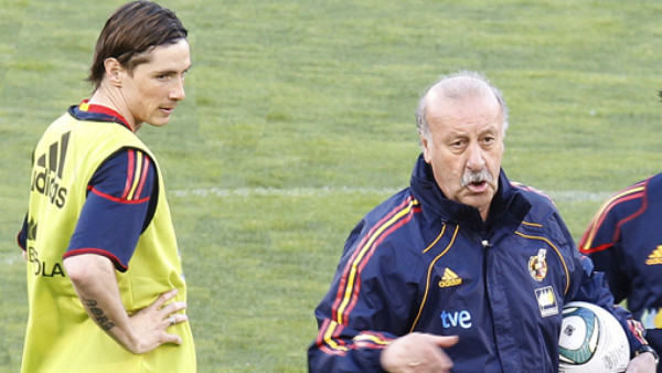 Del Bosque: 'Me duele dejar fuera a Fernando Torres'