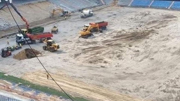 Como nunca lo habías visto: Así luce el Santiago Bernabéu sin césped durante la remodelación