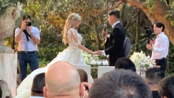 Así fue la boda de Alan Pulido con la hermosa Ileana Salas en Guadalajara