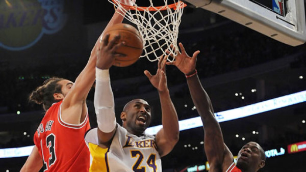 Los Bulls le arrebataron el triunfo a los Lakers