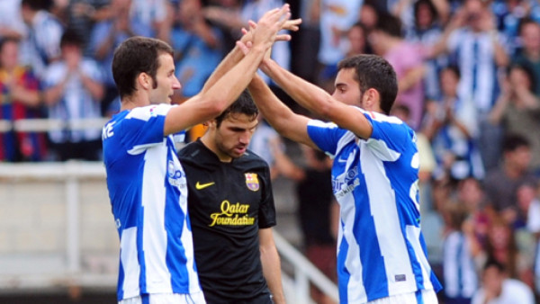 Barcelona da tropezón con la R. Sociedad