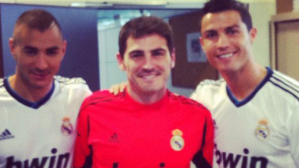 Casillas muestra alegría de Cristiano