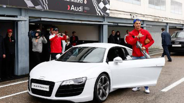 El lujoso carro que Audi le dio a Cristiano Ronaldo