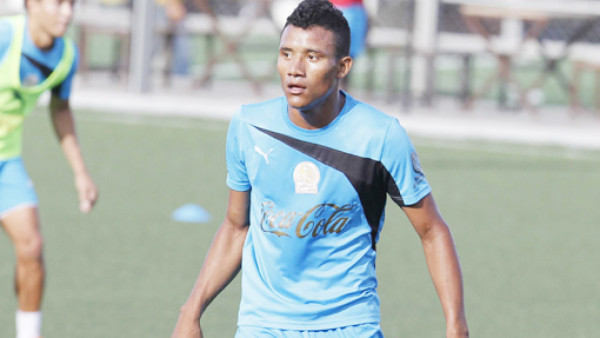Luis Garrido listo para jugar contra el Atlético Choloma