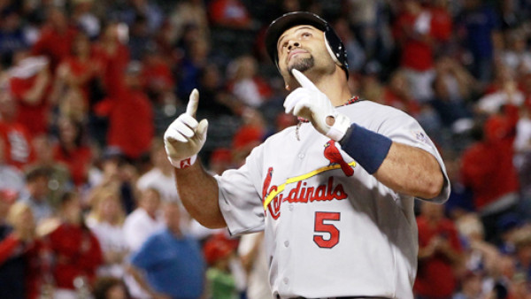 Albert Pujols guió a Cardinals a tomar ventaja 2-1 contra Rangers