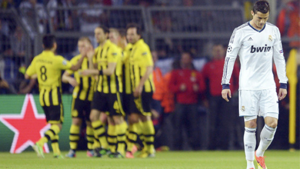 Lewandowski y Borussia Dortmund destruyen al Real Madrid