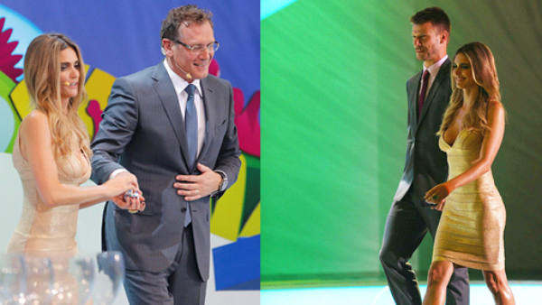 Irán censuró escote de Fernanda Lima durante sorteo del Mundial