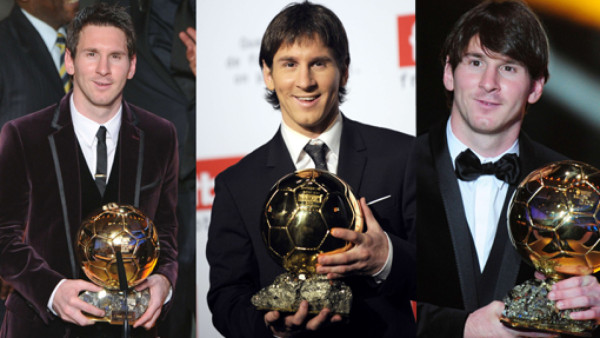 Messi hace historia con otro Balón de Oro