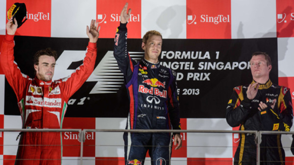 Sebastián Vettel se queda con el Gran Premio de Singapur