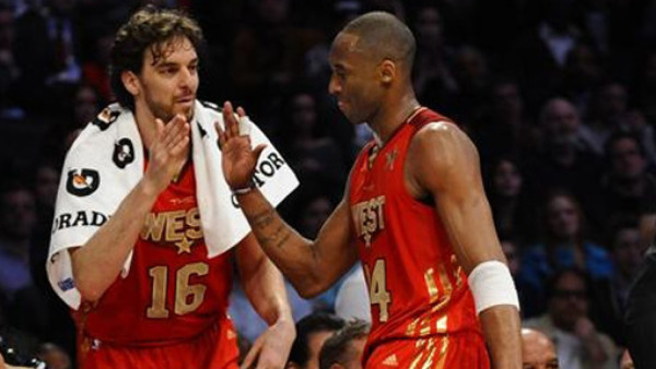 Kobe Bryant el MVP del Juego de las Estrellas de la NBA