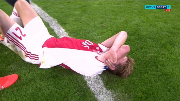 ¡Llanto y tristeza! Las imágenes del Ajax tras quedar fuera de la final de Champions