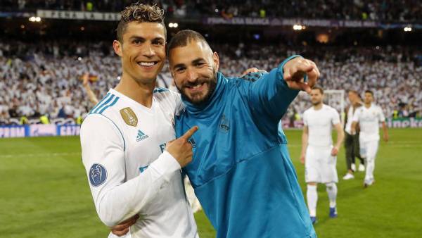 Cristiano Ronaldo y Benzema lo ganaron todo en el Real Madrid.
