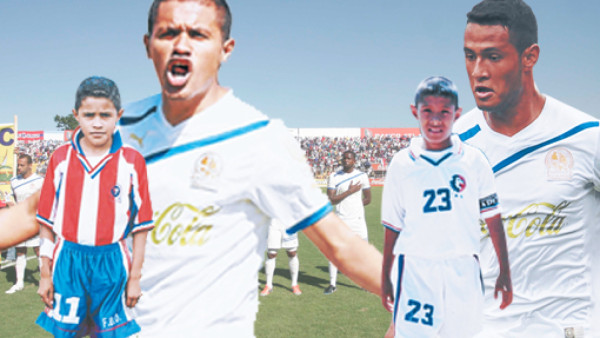 Rojas y López son los únicos jugadores del actual plantel de Olimpia que crecieron con la camisa blanca.