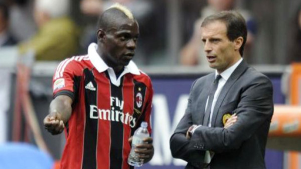 Técnico del Milan justifica a Balotelli: 'Es apenas un muchacho”