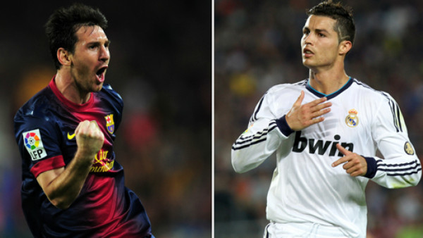 Cristiano Ronaldo y Messi, premiados en España